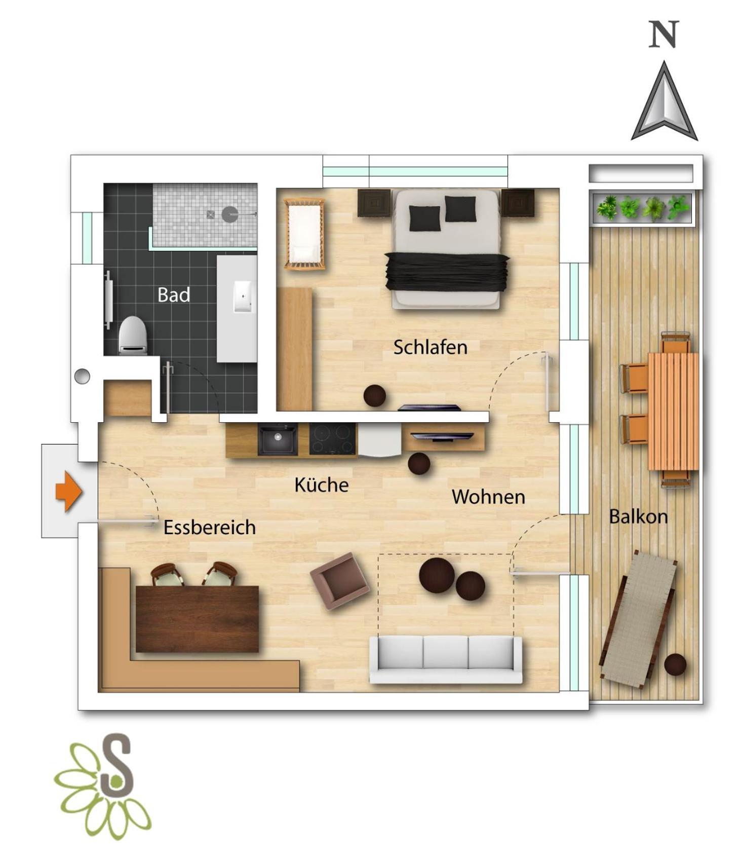 Siplinger Suites - Ferienwohnungen - Sauna Und Fitness Бальдершванг Екстер'єр фото